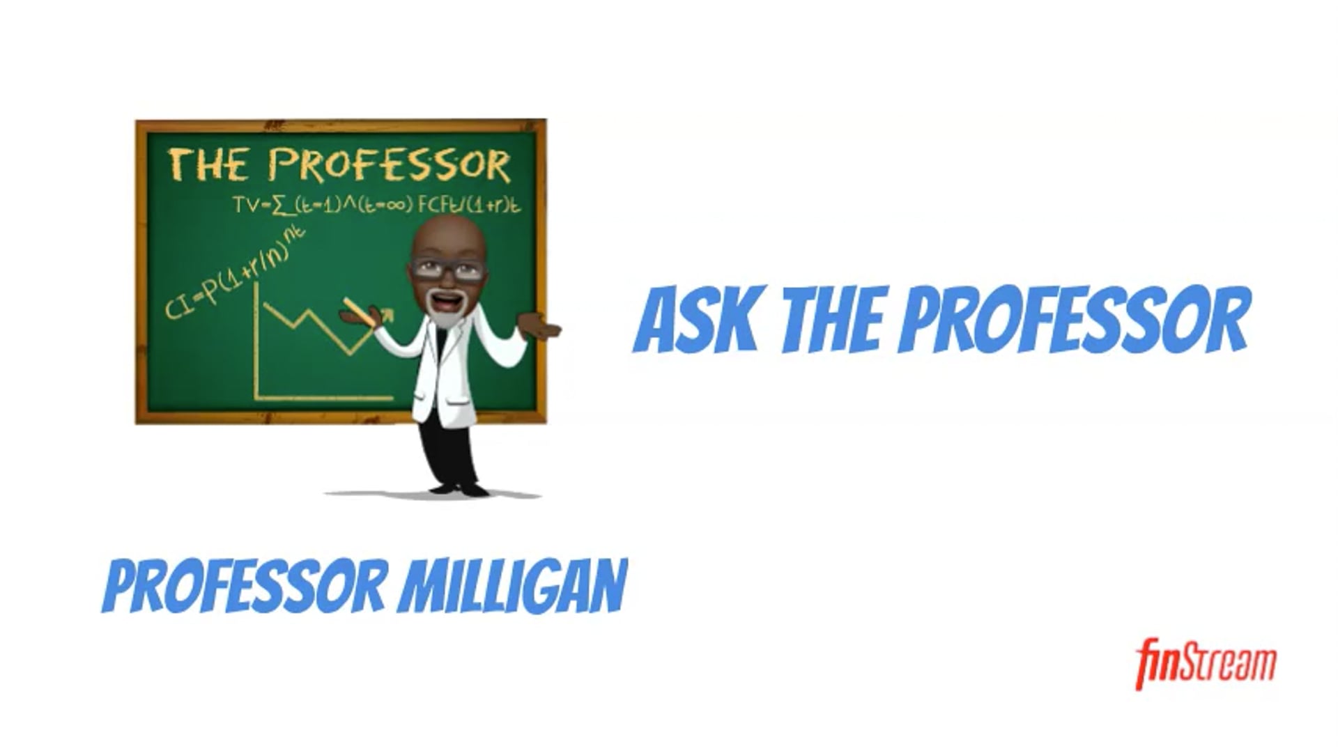 professor milligan 1920