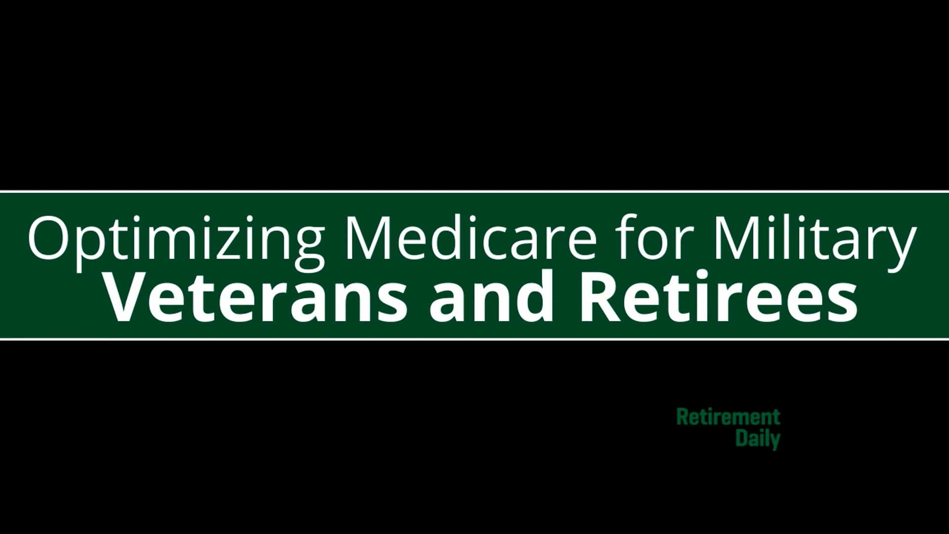 medicare veterans 1920