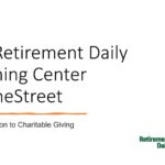 charitable giving 1920