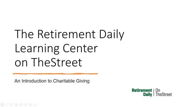 Introduction to Charitable Giving