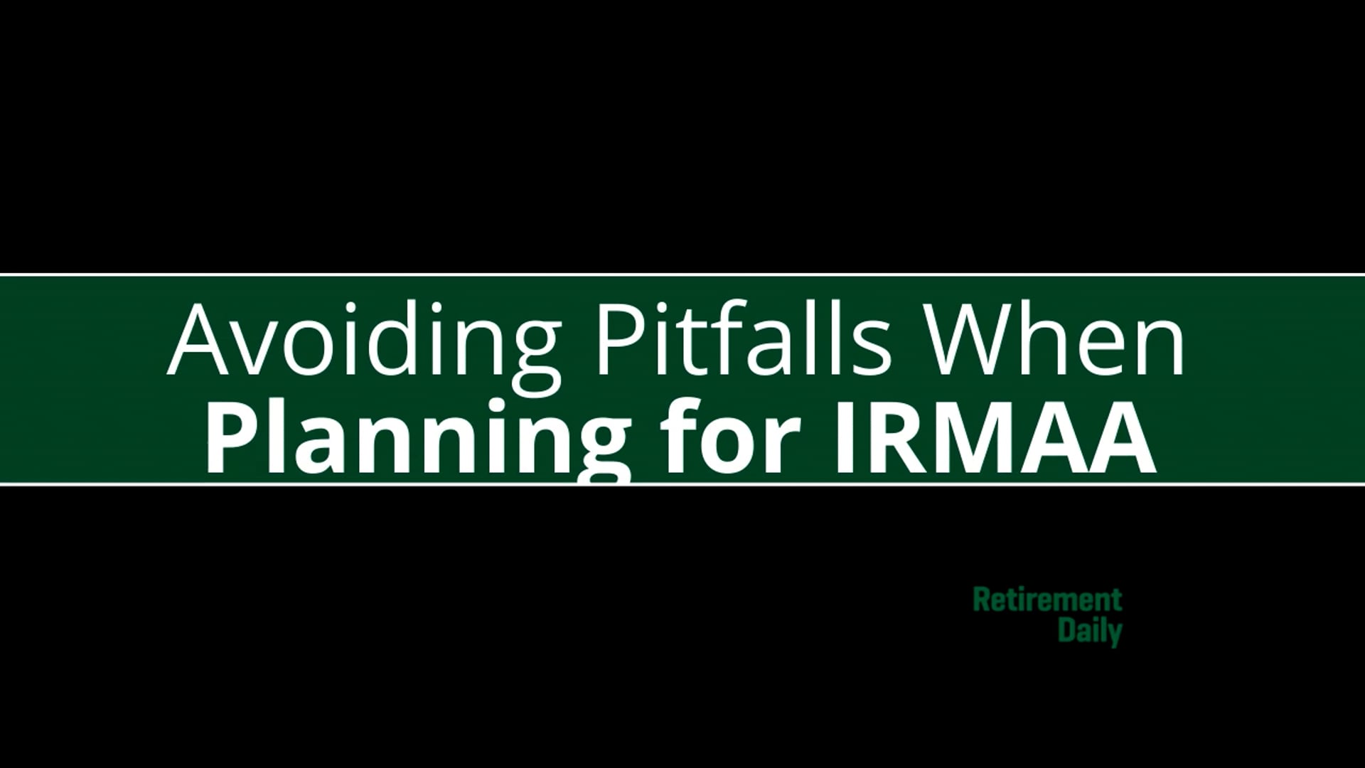 irmaa pitfalls 1920