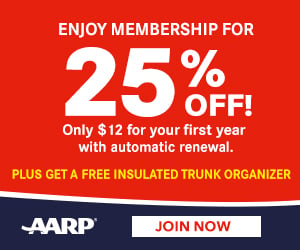 AARP Membership Offer 25% Off