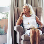 woman reading