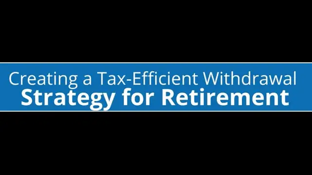 Financial Planner Shares Tax-Efficient Withdrawal Strategies For Retirement