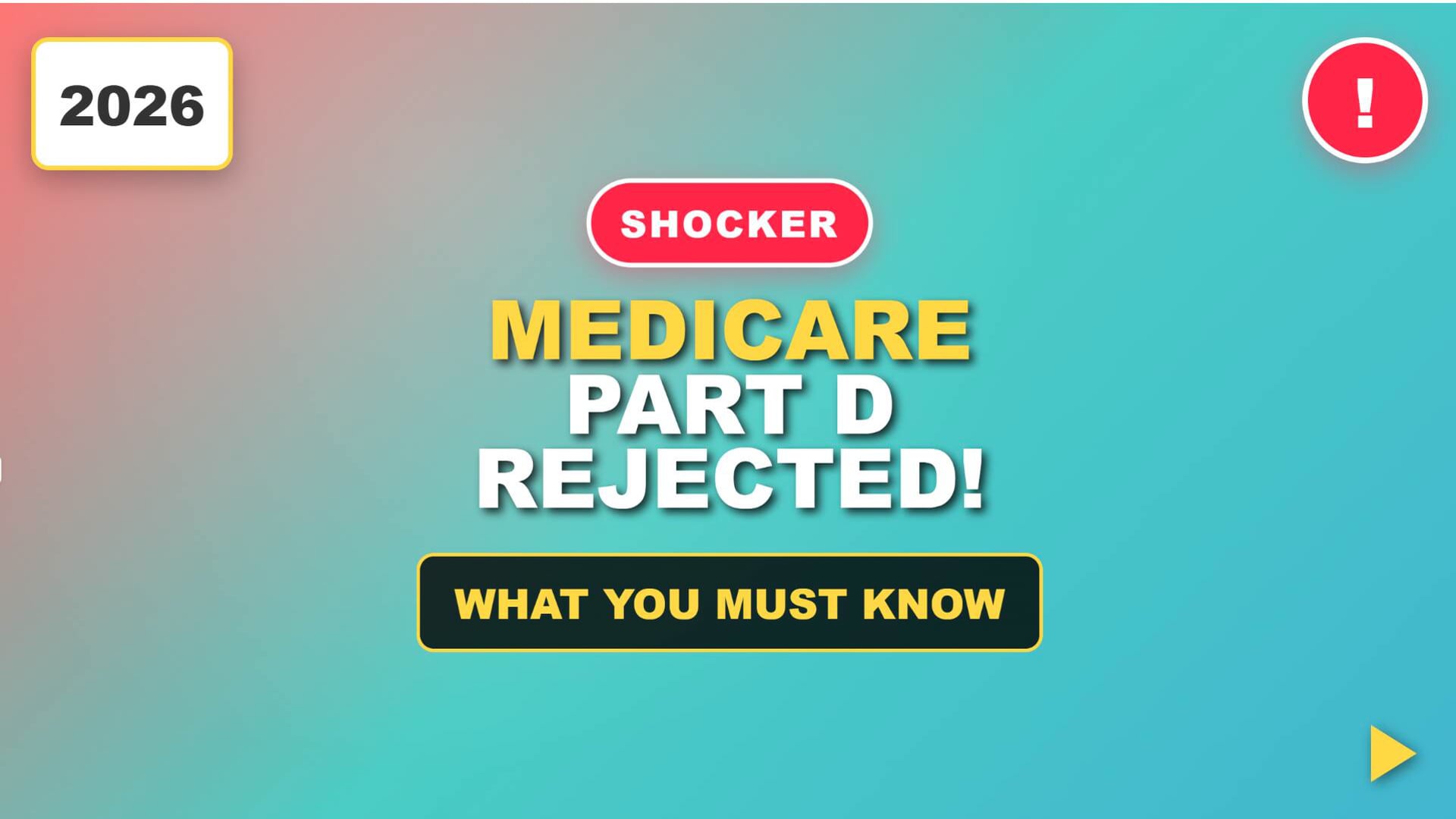Medicare Part D 2026 Changes