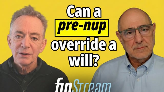 Can a pre-nup override a will?